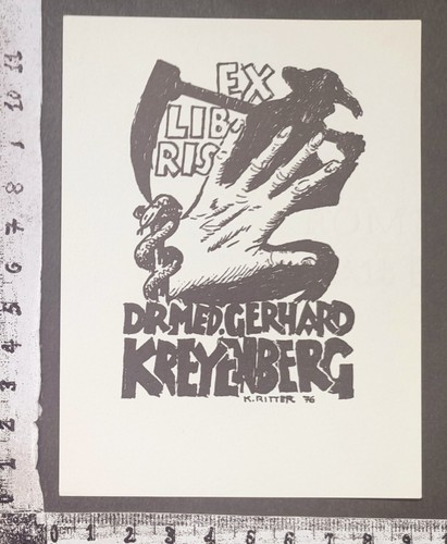 Wunderkammer exlibris 791 - an,