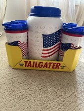 USA Flag Whirley (4) Insulated