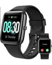 Smart Watch with Call, Heart Rate, Fitness Tracker for Android & iOS Phones