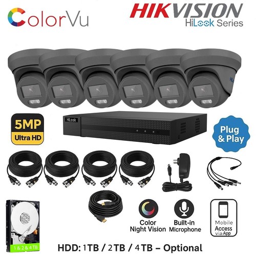 Hikvision hilook colourvu 5mp - hikvision,