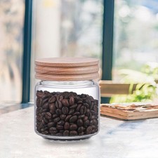 Glass Storage Jar Decorative