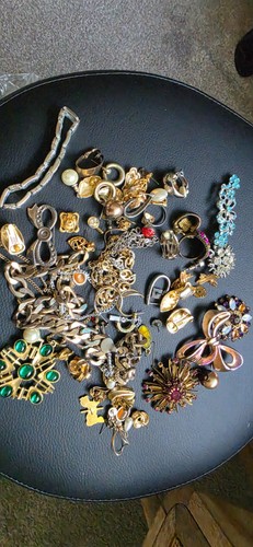 Vintage old jewellery - old, joblot