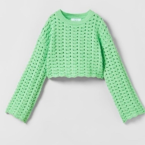 Zara kids crochet knit - , sweater
