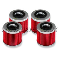 4 X Husqvarna SM510R SMR 510 2005-2007 HI-Flo Premium Oil Filters HF154
