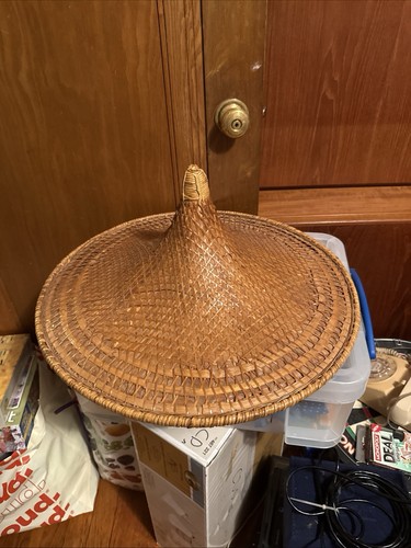 Vintage asian bamboo - bamboo, weaved