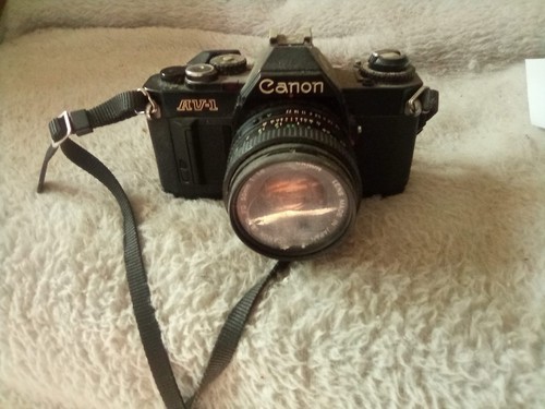 Canon 35mm slr film - av-1,