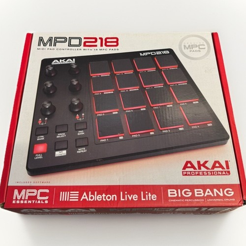 Akai mpd218 performance - performance, pad