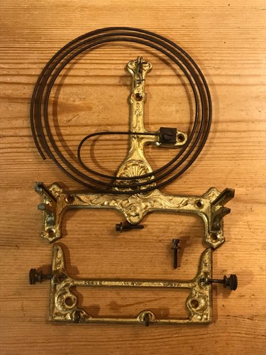 Antique vienna clock movement - antique,