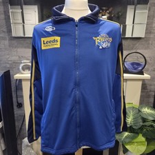 Leeds Rhinos Rugby League Jacket Sweatshirt Authentic Original ISC Size L 5/5