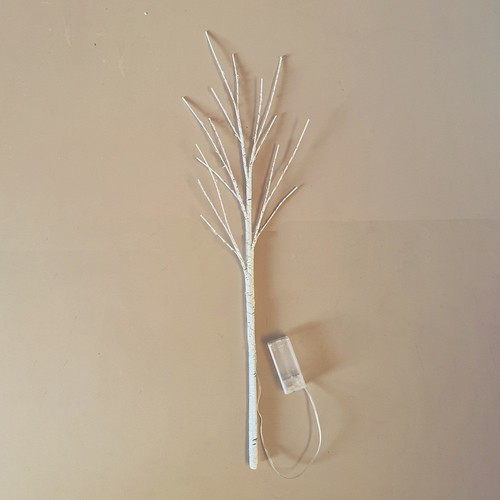 50led twig light birch branch - birch,