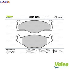 BRAKE PAD SET DISC BRAKE