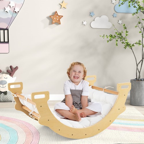 Children wooden climbing - wooden,
