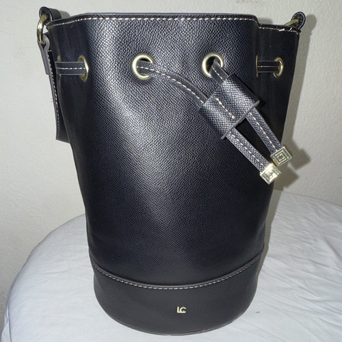 Liz claiborne black bucket - black,