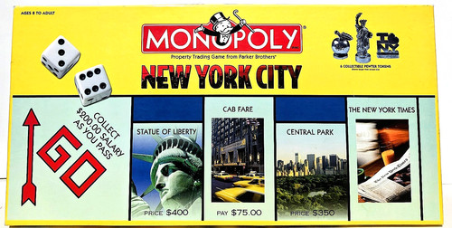 Monopoly new york city - york,