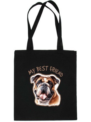 English bulldog tote bag dog - bulldog,