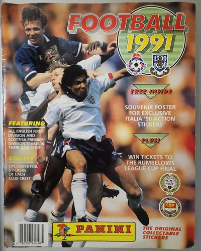Football 1991 sticker album - sticker,