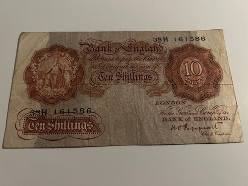 Ten shillings banknote good - banknote,