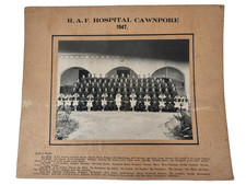 1947 RAF Hospital Cawnpore (Kanpur) British Military Medical Photograph 1947