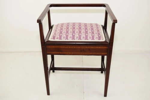 Edwardian mahogany inlaid - edwardian,