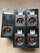 Miller & Kreisel M&K LCR35 & 4 X LCR25 Satellite Speakers 5 items Black WA