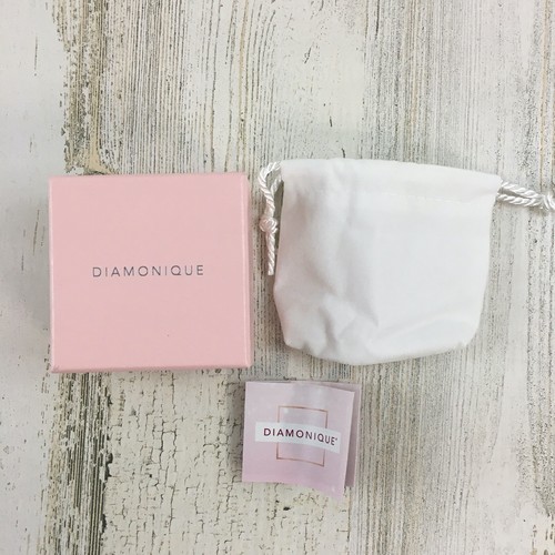 Qvc diamonique earring box and - box,