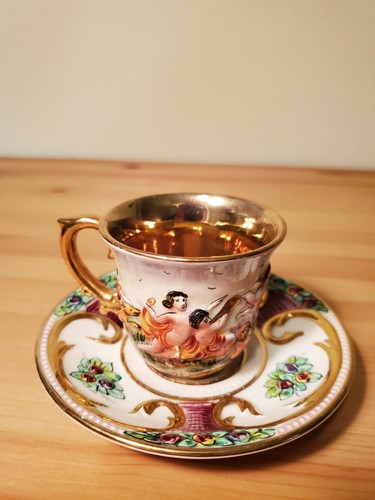 Vintage capodimonte cherubs - vintage,