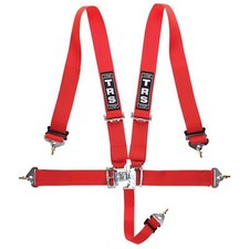 TRS Nascar Autograss Stock Car Race Racing 5 Point Harness In Red