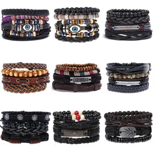 Men stackable leather - stackable,