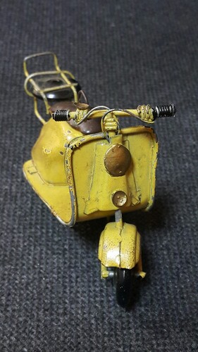 Vintage vespa scooter - vintage,