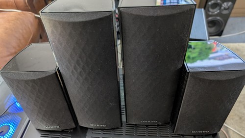 Onkyo speakers fronts - speakers., and