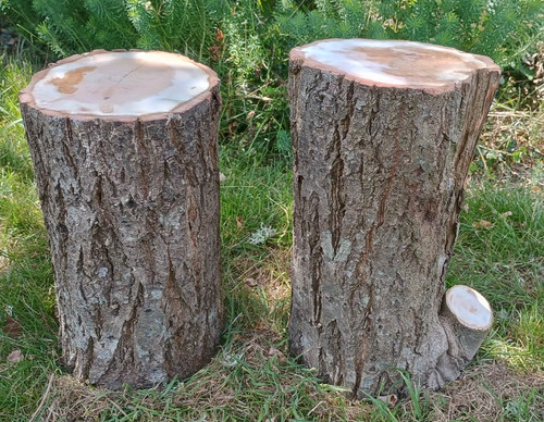 Wooden flower pot stands