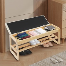 2 Tiers Shoe Rack Bench