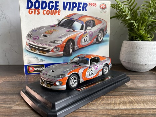 Burago dodge viper gts - burago, 1/24
