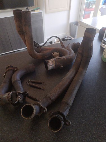 Aprilia rsv4 2009 downpipes - aprilia,