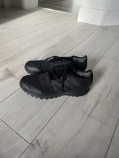 Adidas black astro turf trainers, size 7.5 / Eur 41.5. 