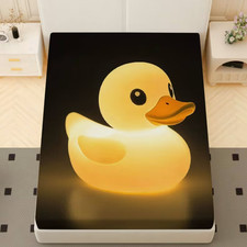 36.Cartoon Rubber Duck Fitted