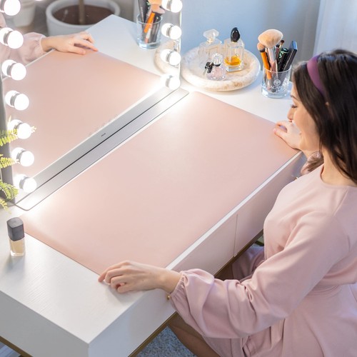 Makeup mat for vanity top - vanity,