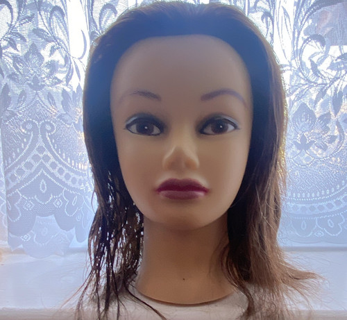 Female hair mannequin head - hair,