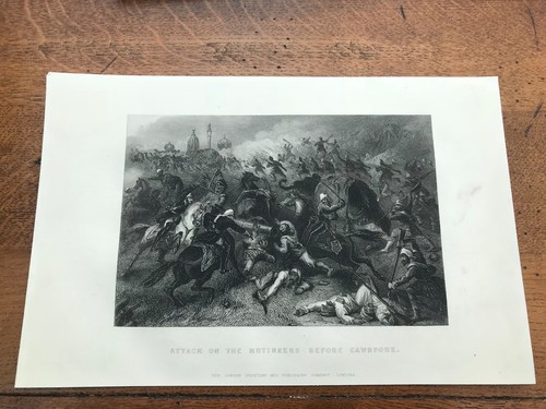 1860 engraving attack - engraving,
