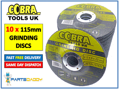 Pack metal grinding discs - 10,