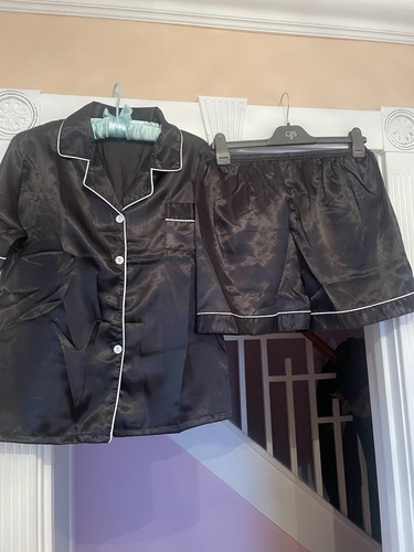 Silky shorts pyjamas - 3, x