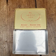 R) Vintage Benson and Hedges Super Virginia Empty Cigarette Cyprus airways rare 
