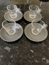 8 Nespresso Glass Cups With