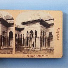 Granada Spain Stereoview C1880