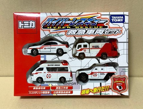 Tomica hyper rescue ambulance - rescue,