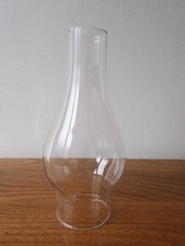 Vintage Oil lamp glass chimney funnel