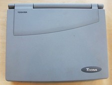 Toshiba Tecra 530CDT notebook laptop computer. 1997. in working order