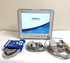 MINDRAY iPM-12 TOUCHSCREEN PATIENT MONITOR & SpO2 ECG NIBP TEMP & PRINTER