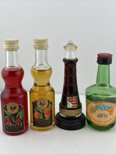 Vintage liqueur miniatures - vintage,