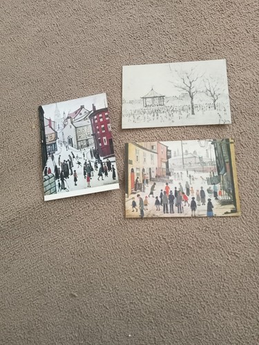 Lowry post cards x - post, 3
